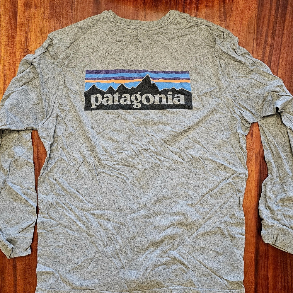 Patagonia Gray Long Sleeve Shirt